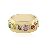 Anello in oro con Zaffiro Ceylon Rosa (Adela Gold)