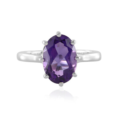 Anello in argento con Ametista Siberiana
