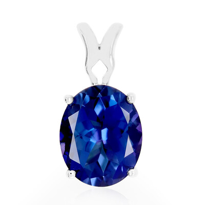 Ciondolo in argento con Topazio Blu Royal