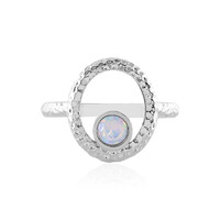 Anello in argento con Opale di Welo