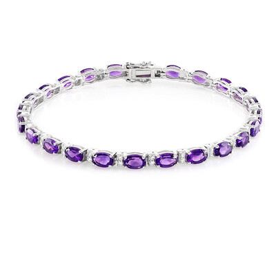 Bracciale in argento con Ametista del Marocco