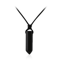 Collana con Ossidiana
