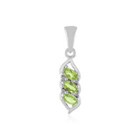 Ciondolo in argento con Peridoto Arizona