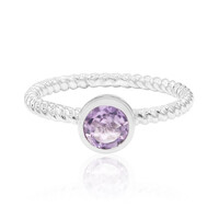 Anello in argento con Ametista