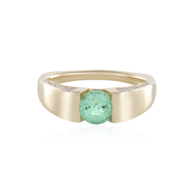 Anello in oro con Smeraldo Russo (de Melo)