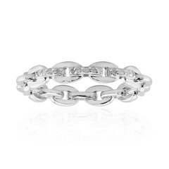 Anello in argento con Diamante I3 (I)