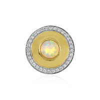 Ciondolo in argento con Opale di Welo