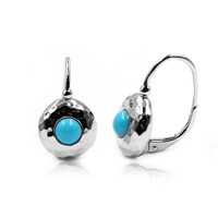 Orecchini in argento con Turchese Sleeping Beauty (Faszination Türkis)