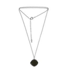 Collana in argento con Quercia Nera