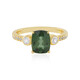 Anello in argento con Apatite Cromo
