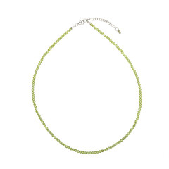 Collana in argento con Peridoto
