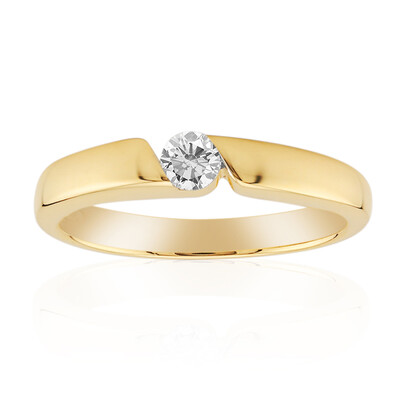 Anello in oro con Diamante SI1 (G) (Annette)