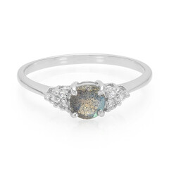Anello in argento con Spectrolite