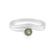 Anello in argento con Apatite Cromo