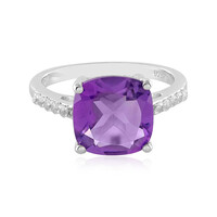 Anello in argento con Ametista