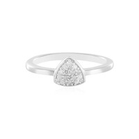 Anello in argento con Diamante I2 (I)
