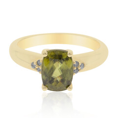 Anello in oro con Sfene (CIRARI)