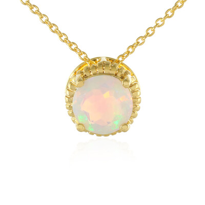 Collana in argento con Opale di Welo