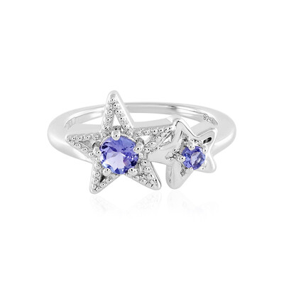 Anello in argento con Tanzanite