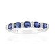 Anello in oro con Zaffiro Ceylon Blu (CIRARI)