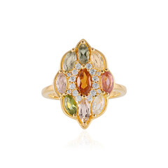 Anello in argento con Tormalina