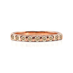 Anello in oro con Diamante Rose de France SI1 di Argyle