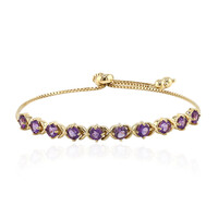 Bracciale in argento con Ametista