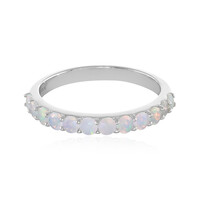Anello in argento con Opale di Welo