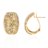 Orecchini in oro con Diamante Fancy SI2 (CIRARI)