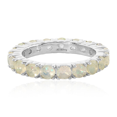 Anello in argento con Opale di Welo