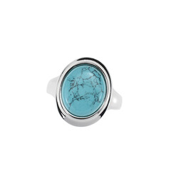 Anello in argento con Turchese