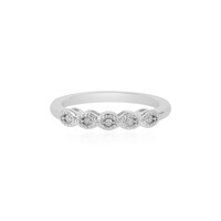 Anello in argento con Diamante I2 (I)