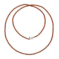 Collana in argento con Granato Essonite