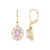 Orecchini in argento con Kunzite