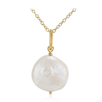 Collana in argento con Perla di Acqua Dolce