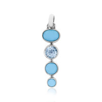 Ciondolo in argento con Turchese