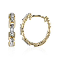 Orecchini in oro con Diamante SI1 (G)