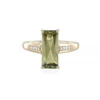 Anello in oro con Diasporo cangiante (AMAYANI)