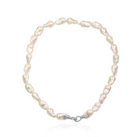 Collana in argento con Perla di Acqua Dolce (TPC)