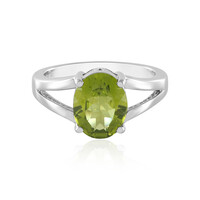 Anello in argento con Peridoto