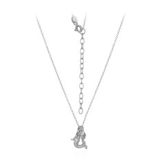 Collana in argento con Topazio Bianco