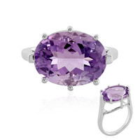 Anello in argento con Quarzo Azur