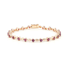 Bracciale in argento con Rodolite