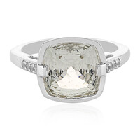 Anello in argento con Topazio Bianco Reale (PHANTASIA)