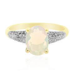 Anello in oro con Opale di Welo AAA (de Melo)