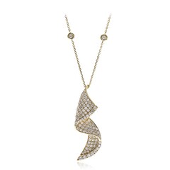 Collana in oro con Diamante I1 (H) (CIRARI)