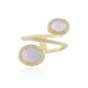 Anello in argento con Opale Australiano