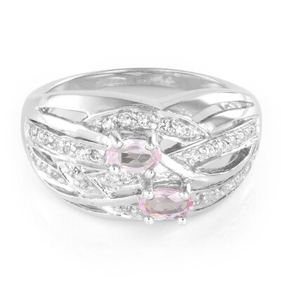 Anello in argento con Topazio Imperiale Katlang
