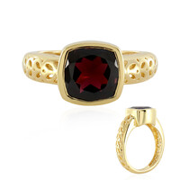 Anello in argento con Rodolite