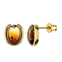 Orecchini in argento con Ambra Baltica